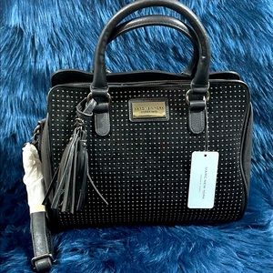 Marc NewYork black rivot handbag